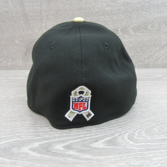 New Era 39THIRTY New Orleans Saints Salute To Service Hat Cap Size Large XL NEW - Picture 6 of 11